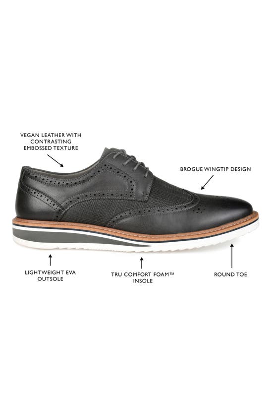 VANCE CO. VANCE CO WARRICK WINGTIP DERBY