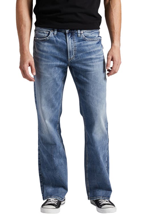 Silver Jeans Co. Zac Relaxed Fit Straight Leg Jeans in Indigo at Nordstrom, Size 40 X 30