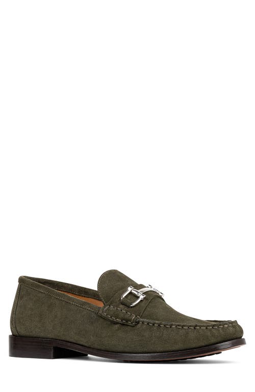 Donald Pliner Evanston Bit Loafer in Military 