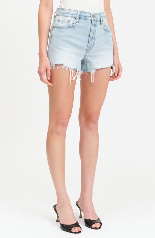 Shop Daze Troublemaker High Waist Denim Cutoff Shorts In Gifted Vintage