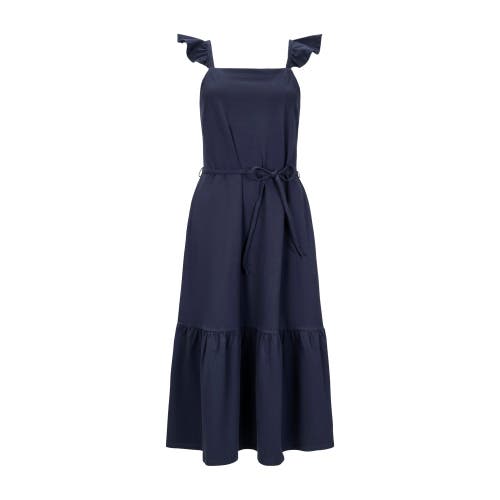 HOPE & HENRY ORGANIC KNIT FLOUNCE DRESS