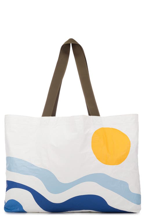 Shop Aloha Collection Soleil Holo Holo Reversible Splash Proof Tote