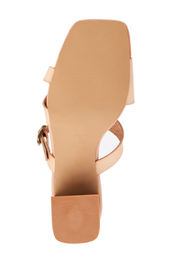 Shop New York And Company Fantasia Heeled Sandal In Nude