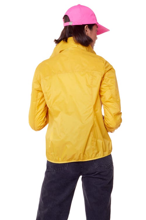 Alpine North Women's Pelly | Ultralight Windshell Jacket In Yellow