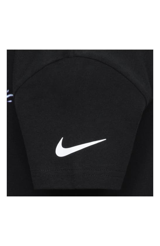 Shop Nike Kids' Boxy Graphic T-shirt In Black