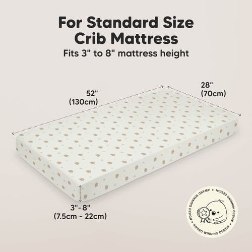 KEABABIES KEABABIES ISLA FITTED CRIB SHEETS