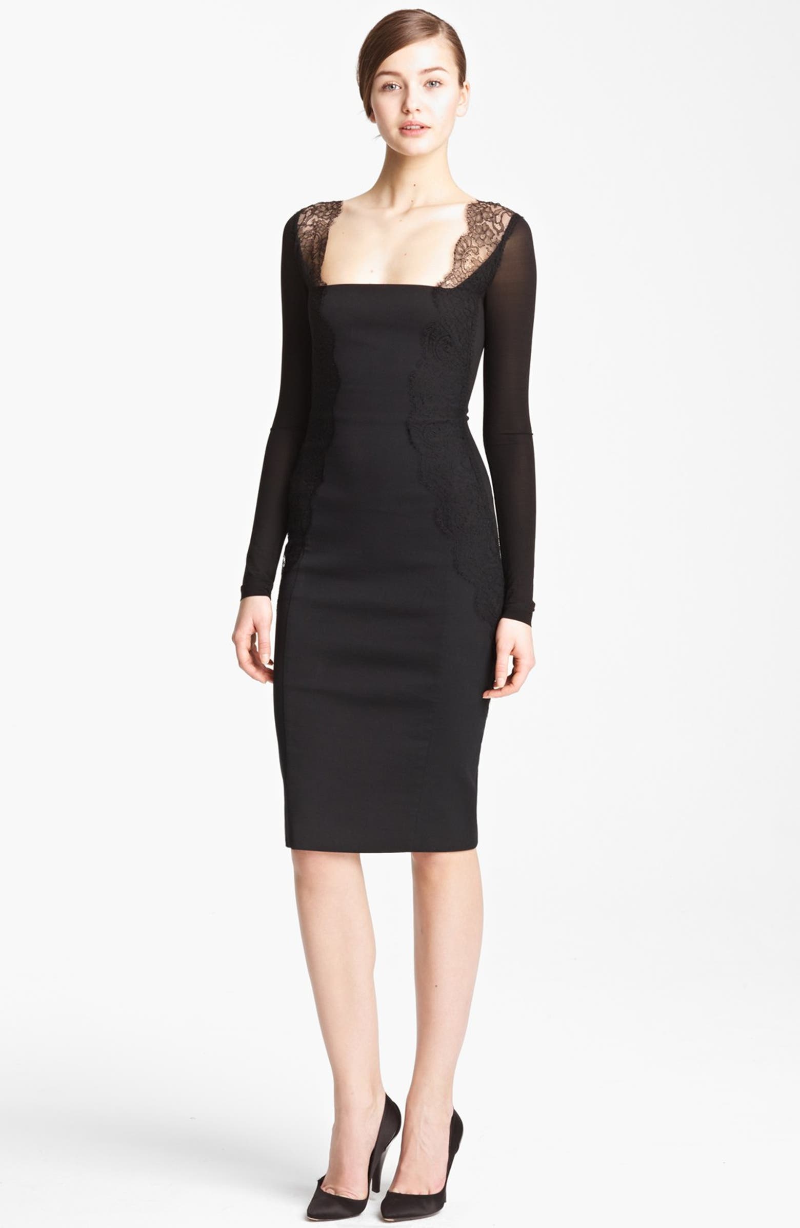 Donna Karan Collection Illusion Jersey Dress | Nordstrom