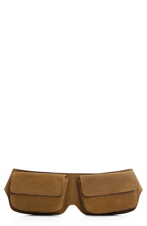 Mango suede store belt bag