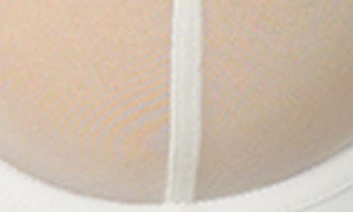 Shop Dkny Sheer Convertible Strapless Bra In White