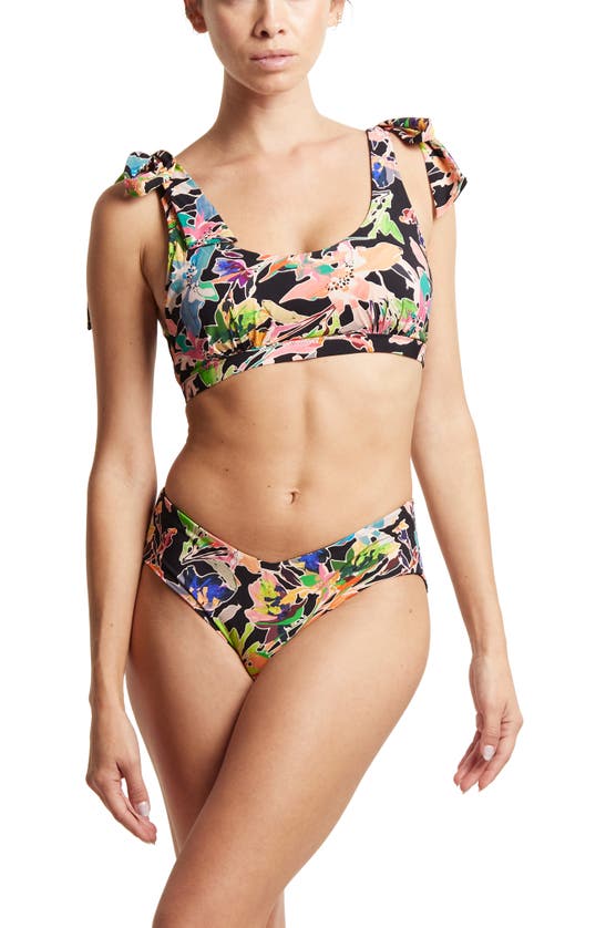 Shop Hanky Panky Swim Scoop Bikini Top In Unapologetic Print