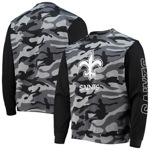 Dallas Cowboys FOCO Camo Long Sleeve T-Shirt - Black