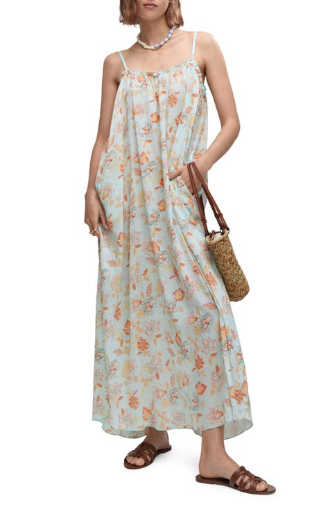 Waist Cut Out Floral Print Maxi Dress – Unity Clothing Inc. North Vancouver