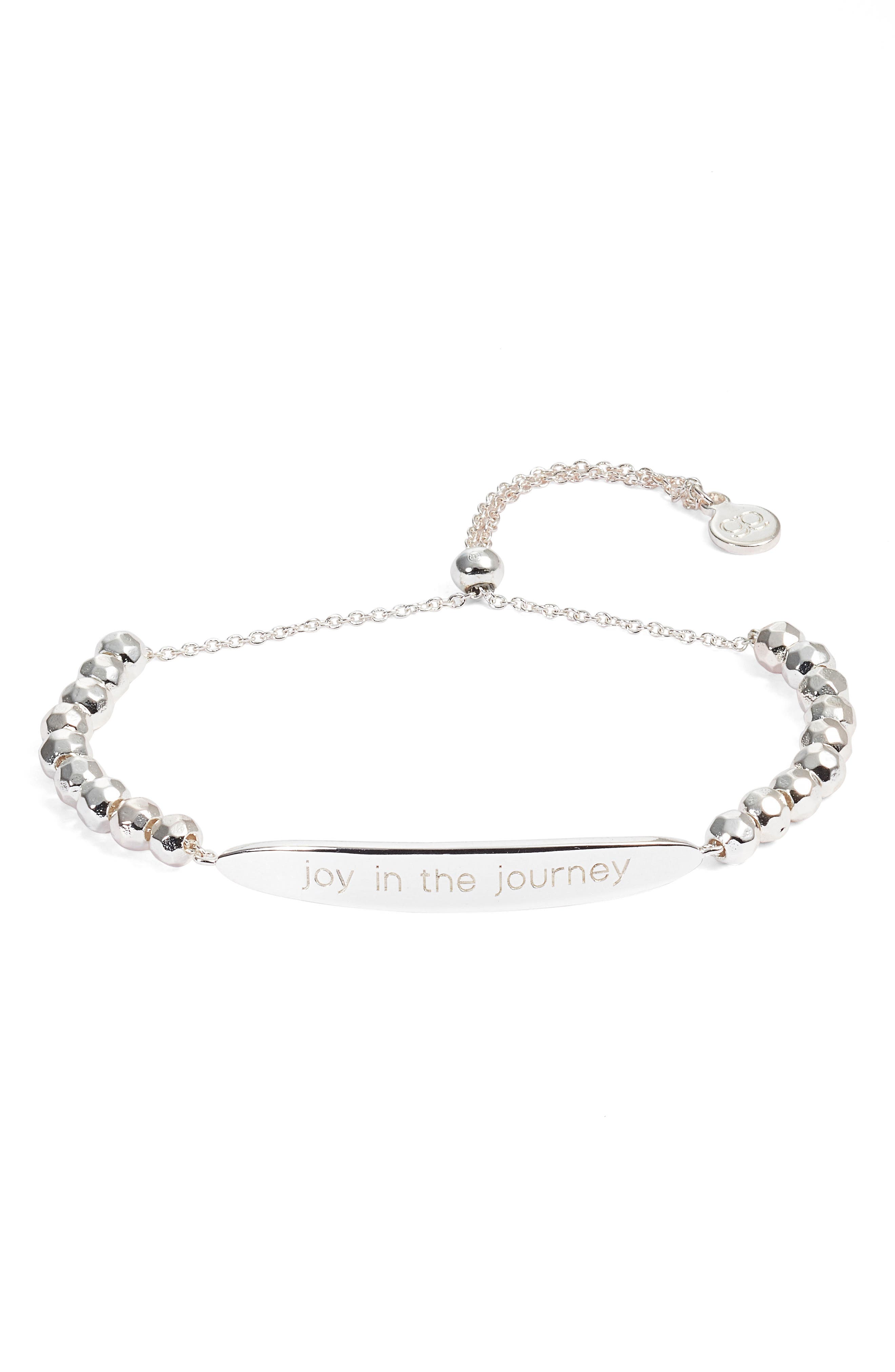 gorjana Power Intention Joy in the Journey Adjustable Bracelet Nordstrom