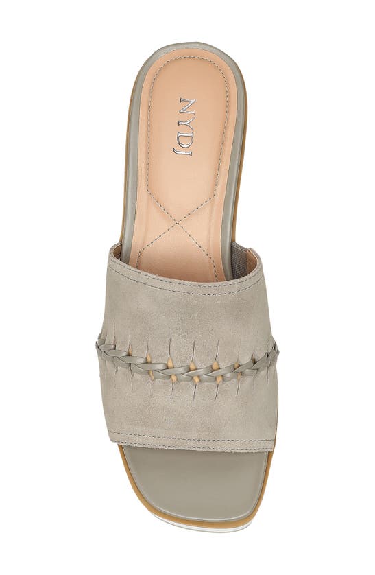 Shop Nydj Rory Wedge Sandal In Feather