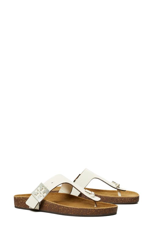 Tory Burch Mellow Thong Sandal Blanc /Light Oak at Nordstrom,