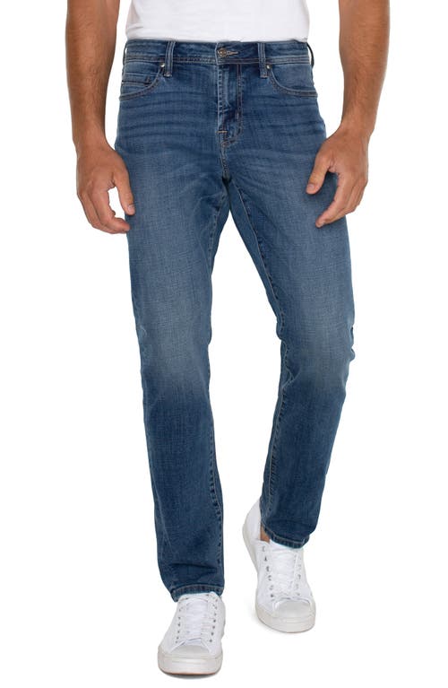 Kingston Modern Stretch Straight Leg Jeans in Riviera