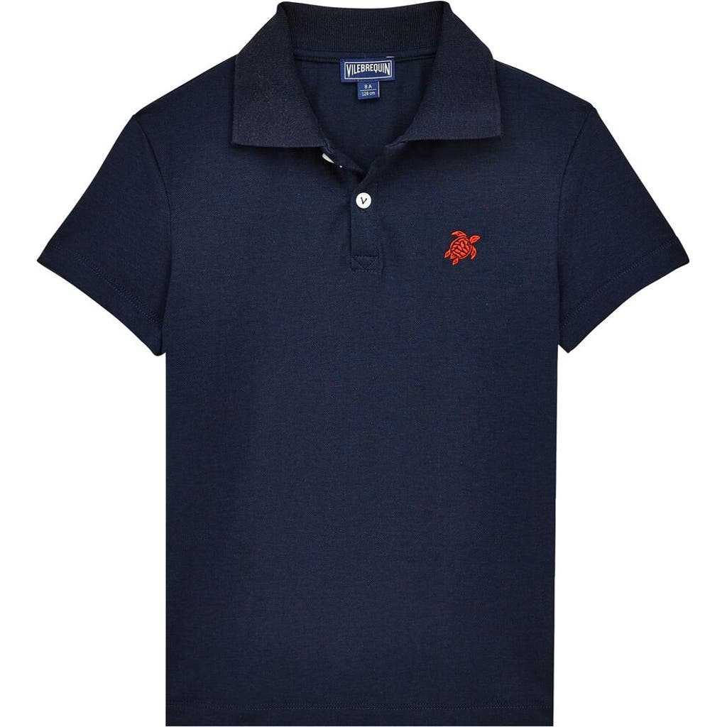 VILEBREQUIN VILEBREQUIN KIDS' FRENCH HISTORY TENCEL POLO