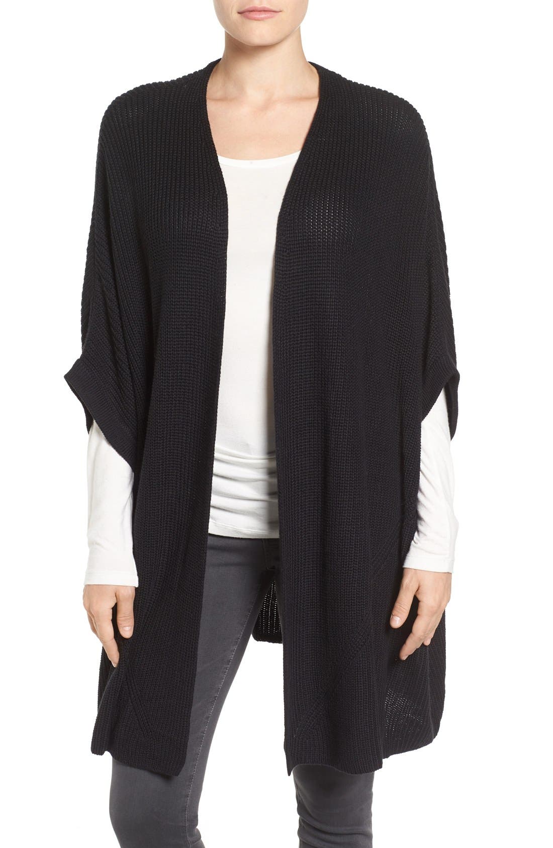 Halogen® Open Front Cardigan Nordstrom