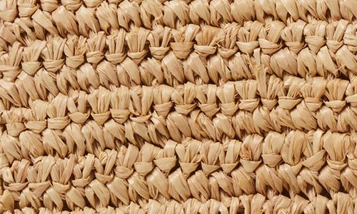 L*space Lspace Camaya Crochet Raffia Shoulder Bag In Natural