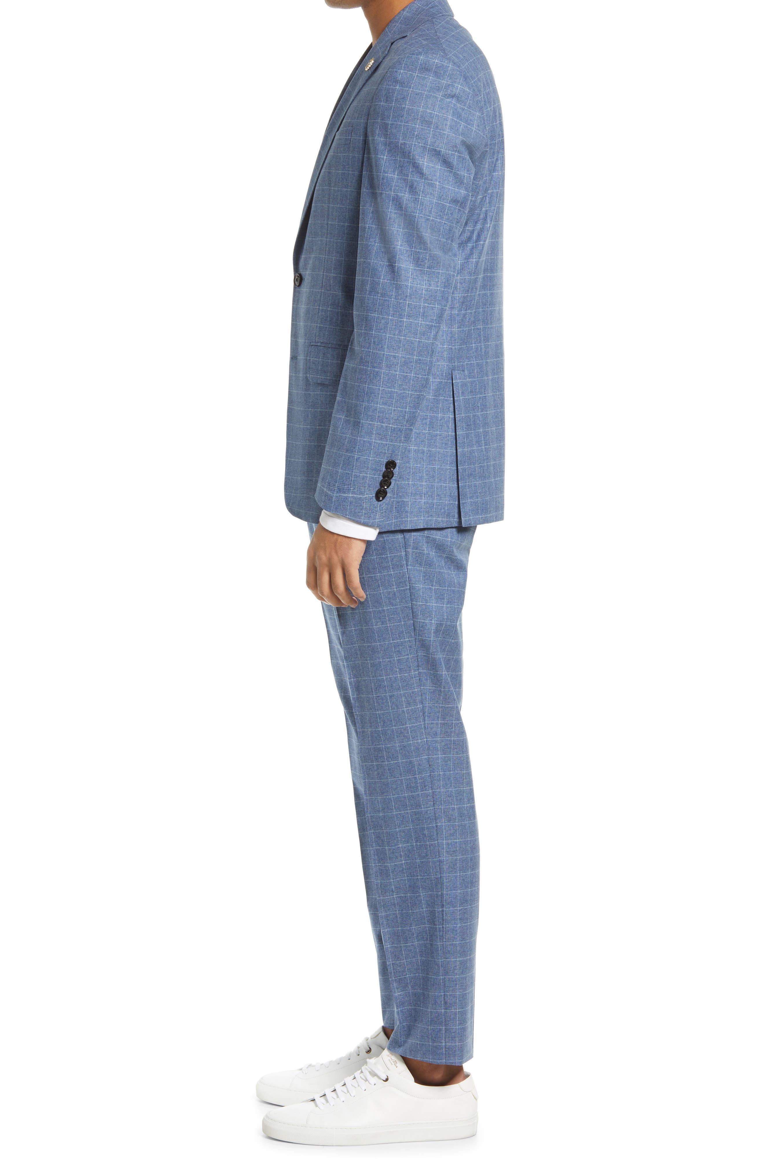 ted baker windowpane suit