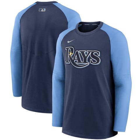 Men's Fanatics Branded Light Blue Tampa Bay Rays Sweep T-Shirt 