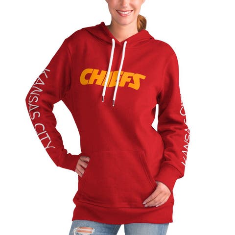 Women's G-III 4Her by Carl Banks Red Boston Sox City Graphic Pullover Hoodie Size: Small