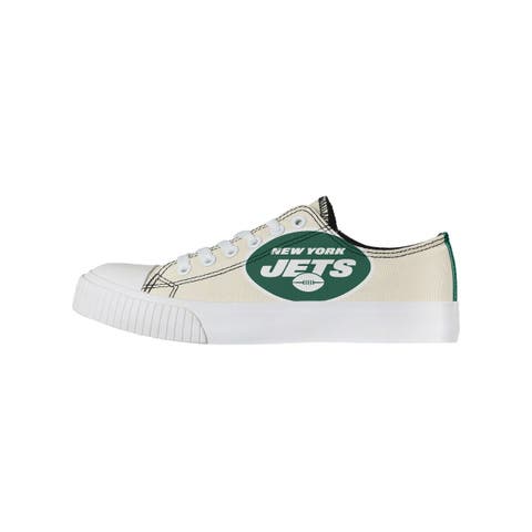 Buffalo Bills FOCO Women's Low Top Canvas Shoes - Cream