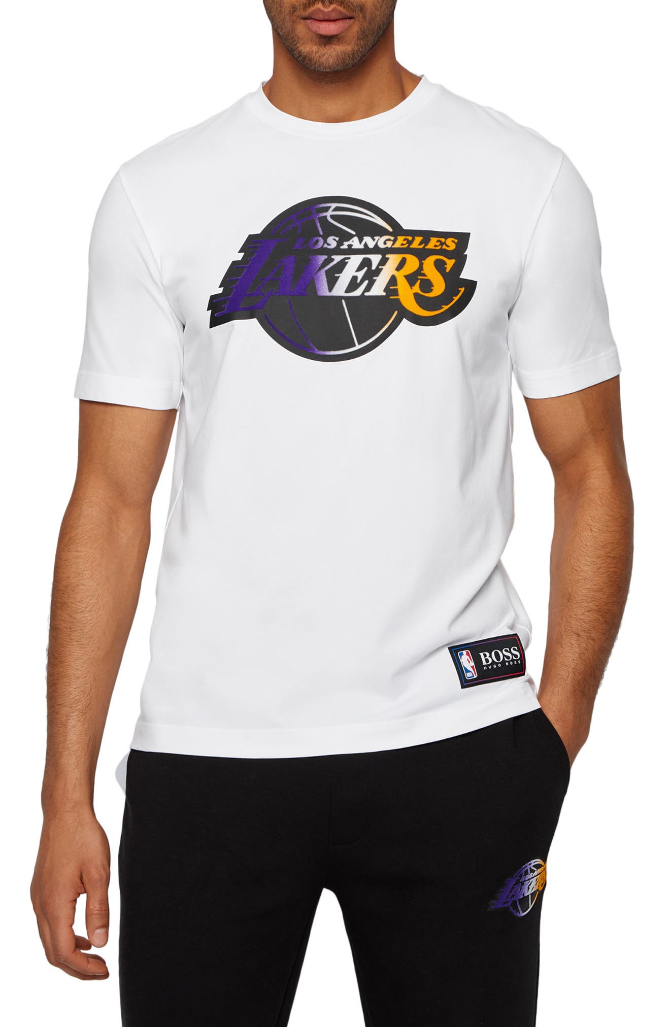 lakers graphic tee