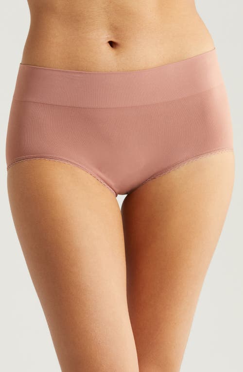 Wacoal Feeling Flexible Briefs In Burlwood