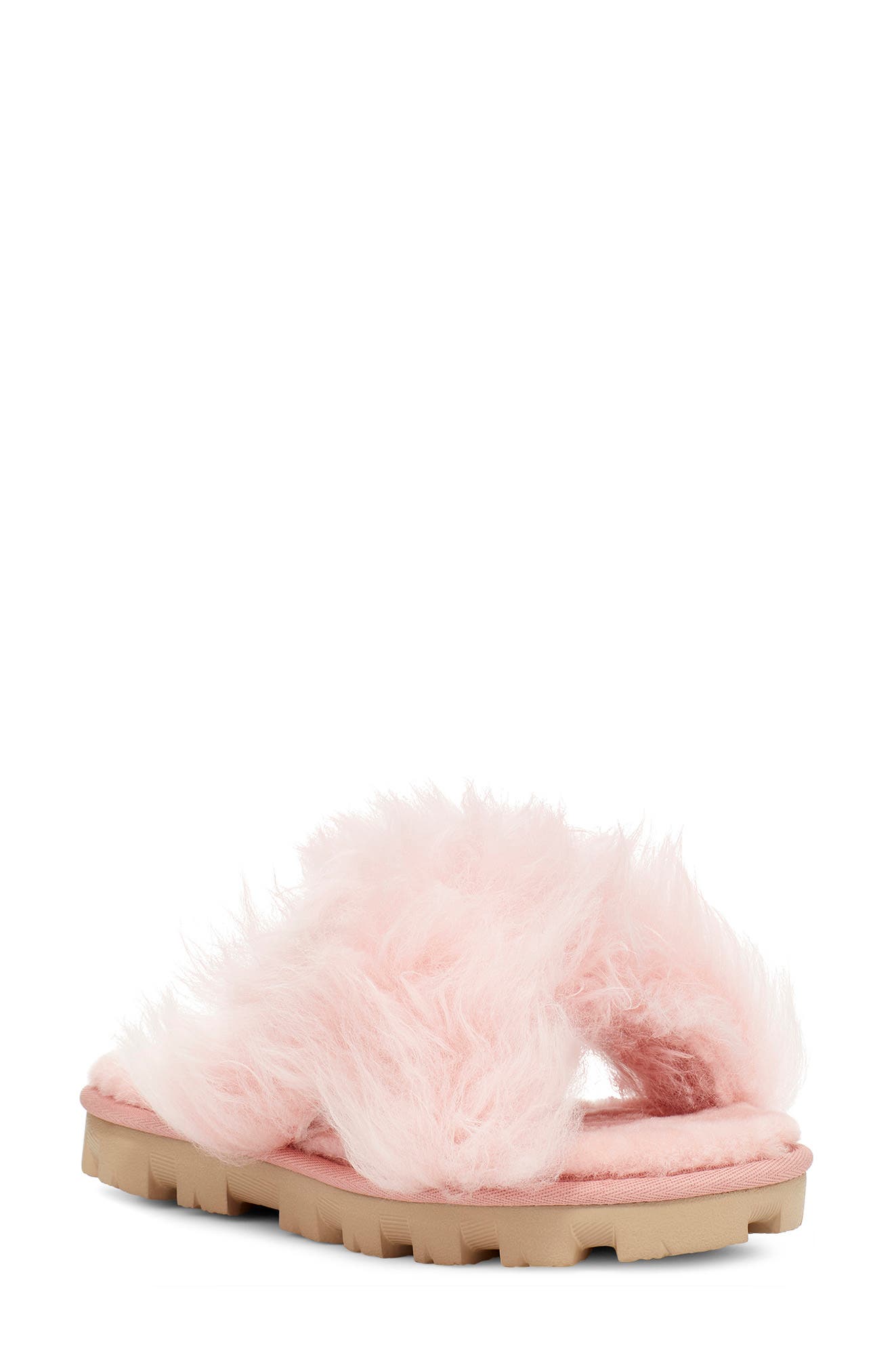 fuzzalicious long sheepskin slippers