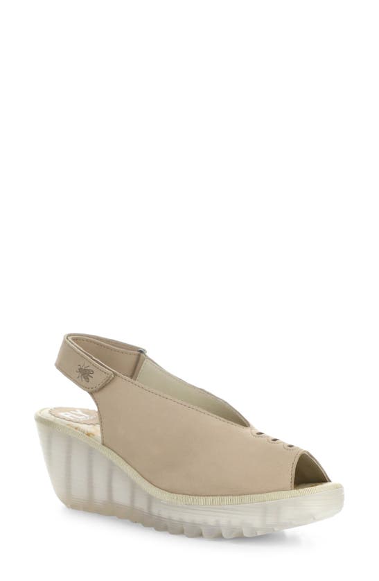 FLY LONDON FLY LONDON YEAY PEEP TOE SANDAL 