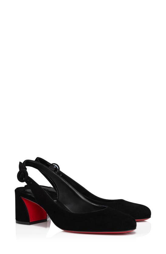 Shop Christian Louboutin So Jane Slingback Pump In Black