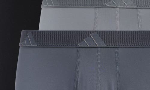 Adidas Originals Adidas Assorted 3-pack Microfiber Boxer Briefs In Black