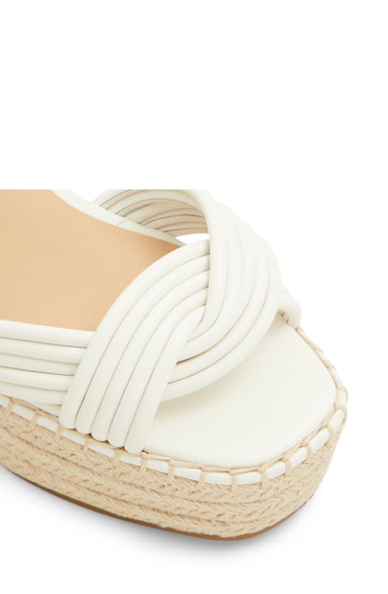 Shop Ted Baker London Amalia Espadrille Wedge Sandal In White