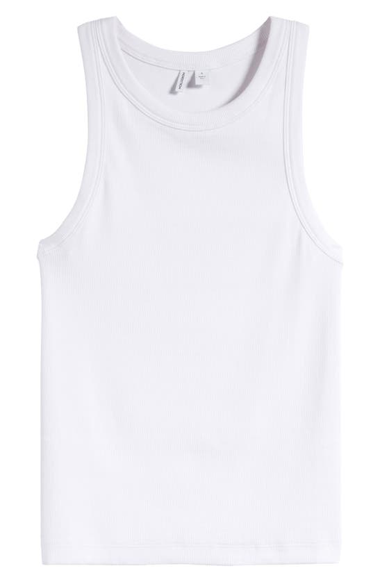 Nordstrom Everyday Rib Tank In White