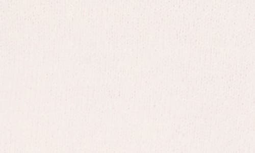 Vince Camuto Whipstitch V-neck Sweater In Antique White
