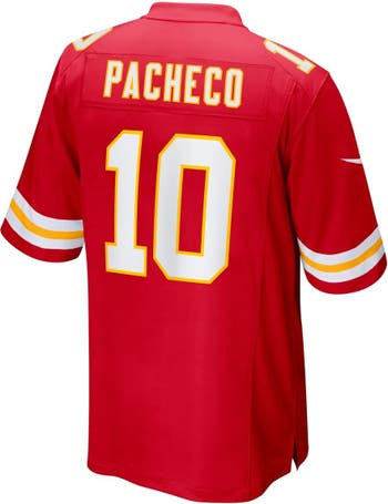 Nike Men's Nike Isiah Pacheco Red Kansas City Chiefs Super Bowl LVII Patch  Game Jersey