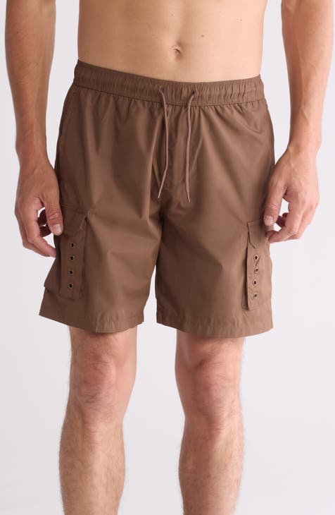 Skinny Cargo Swim Trunks