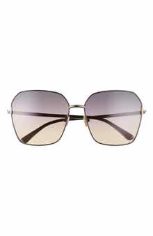 TOM FORD Farrah 60mm Geometric Sunglasses | Nordstrom
