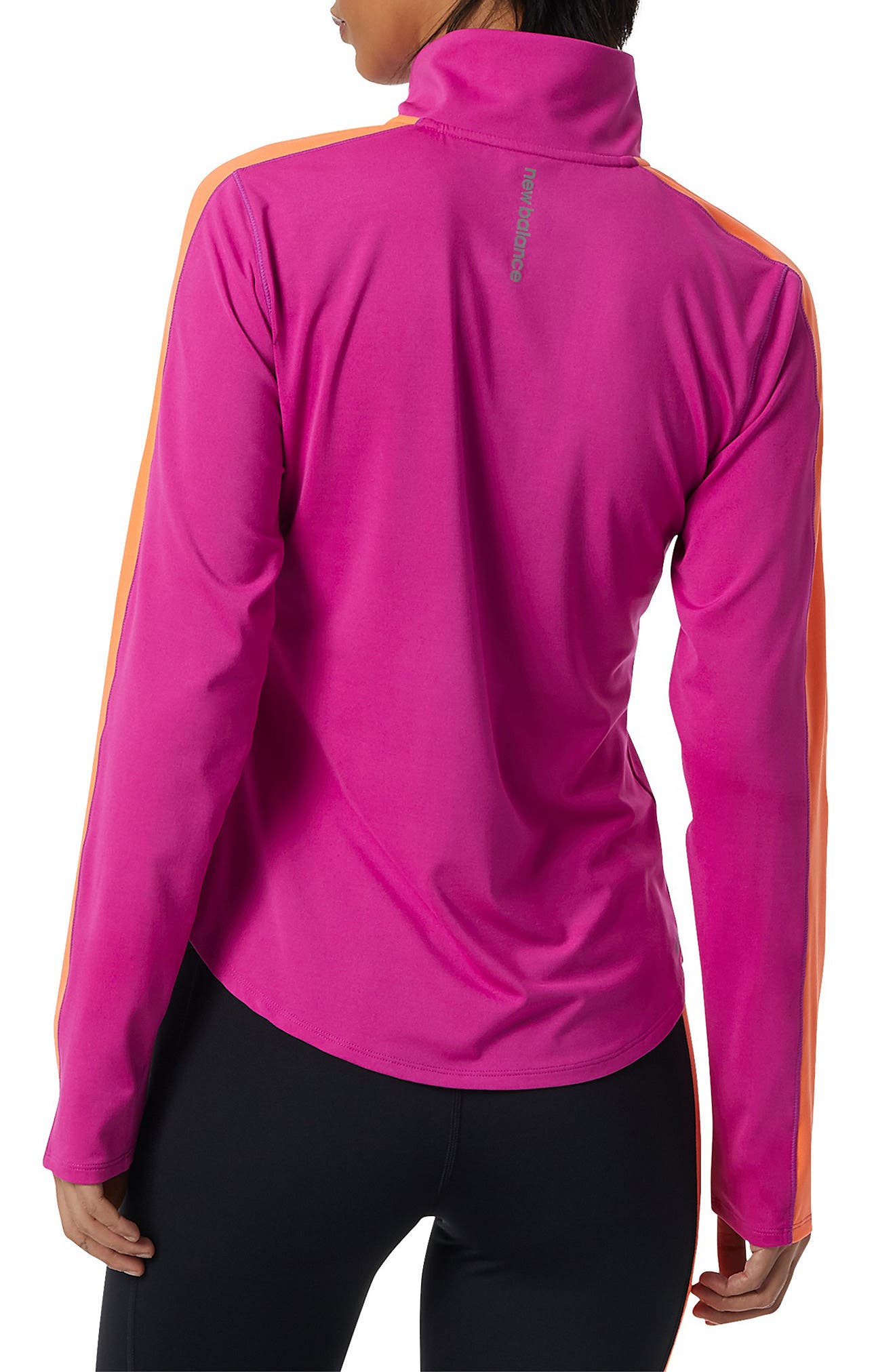 new balance accelerate half zip