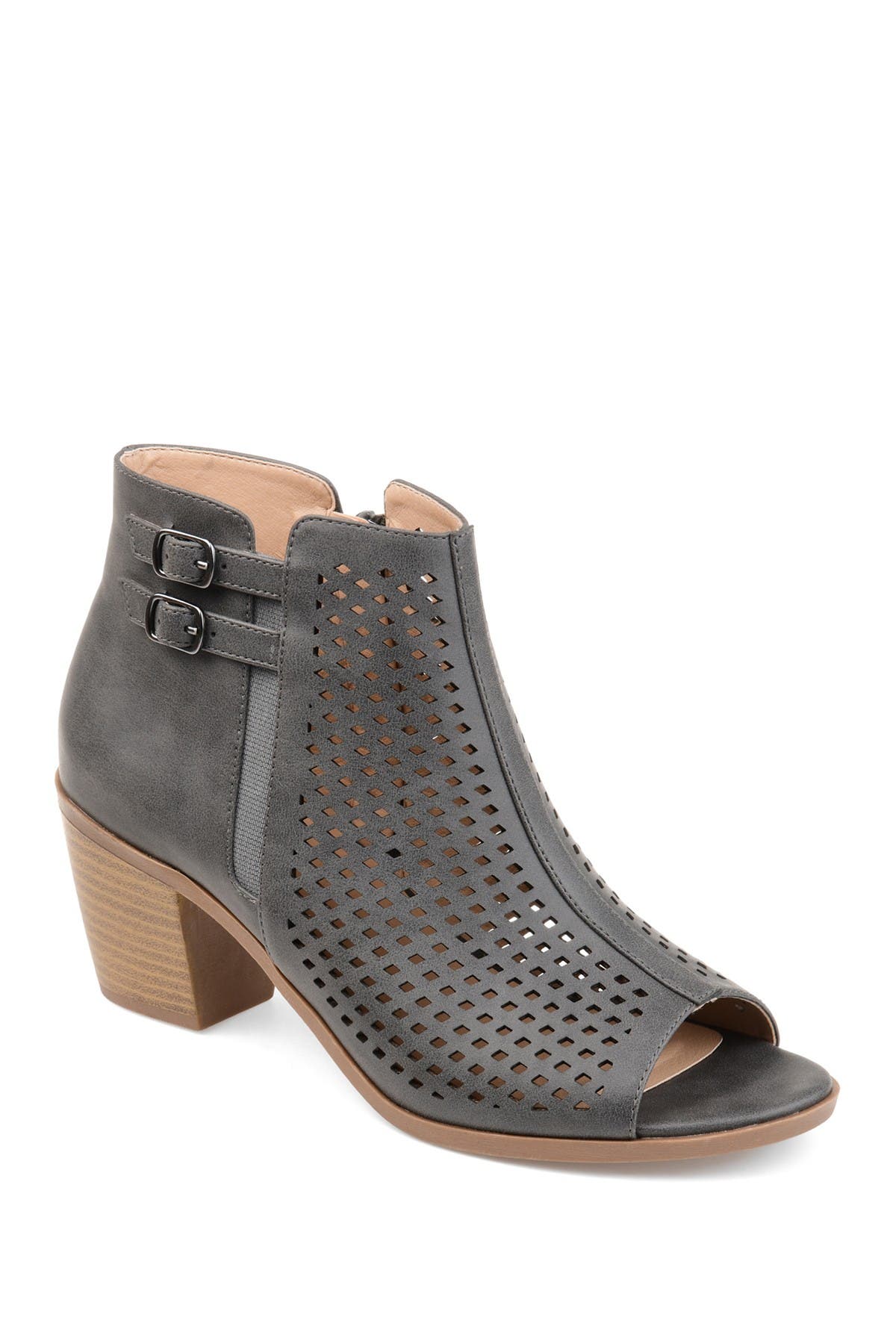 perforated bootie