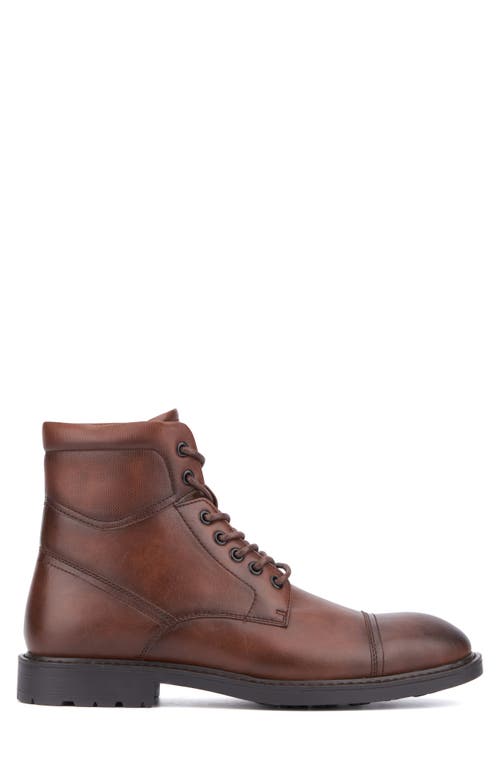 Reserve Footwear Caleb Combat Boot In Dark Brown