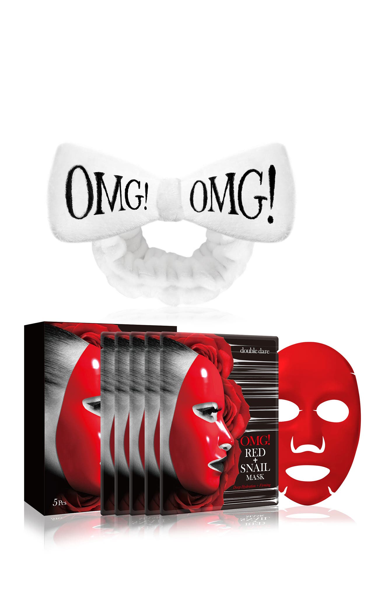 Omg Double Dare Omg! Hydrating N Firming Red Snail Mask