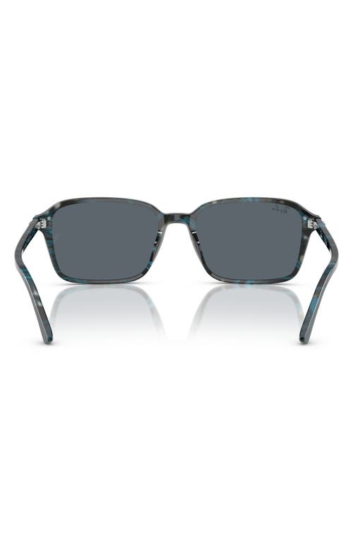 Ray Ban Ray-ban 56mm Square Sunglasses In Blue