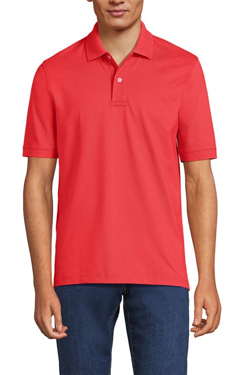 Shop Lands' End Short Sleeve Comfort-first Mesh Polo Shirt In Sahara Desert