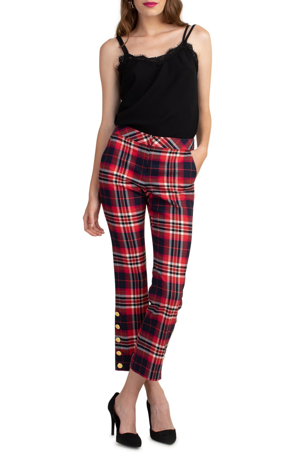nordstrom rack plaid pants