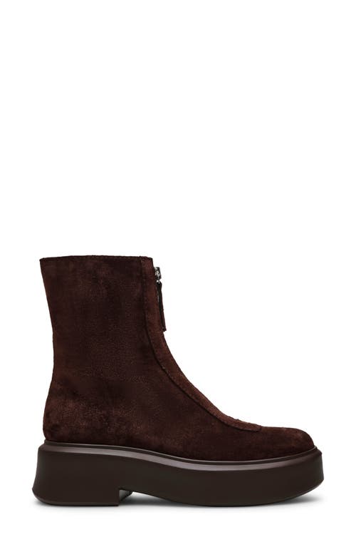 Shop Steve Madden Jones Platform Boot In Brown Suede