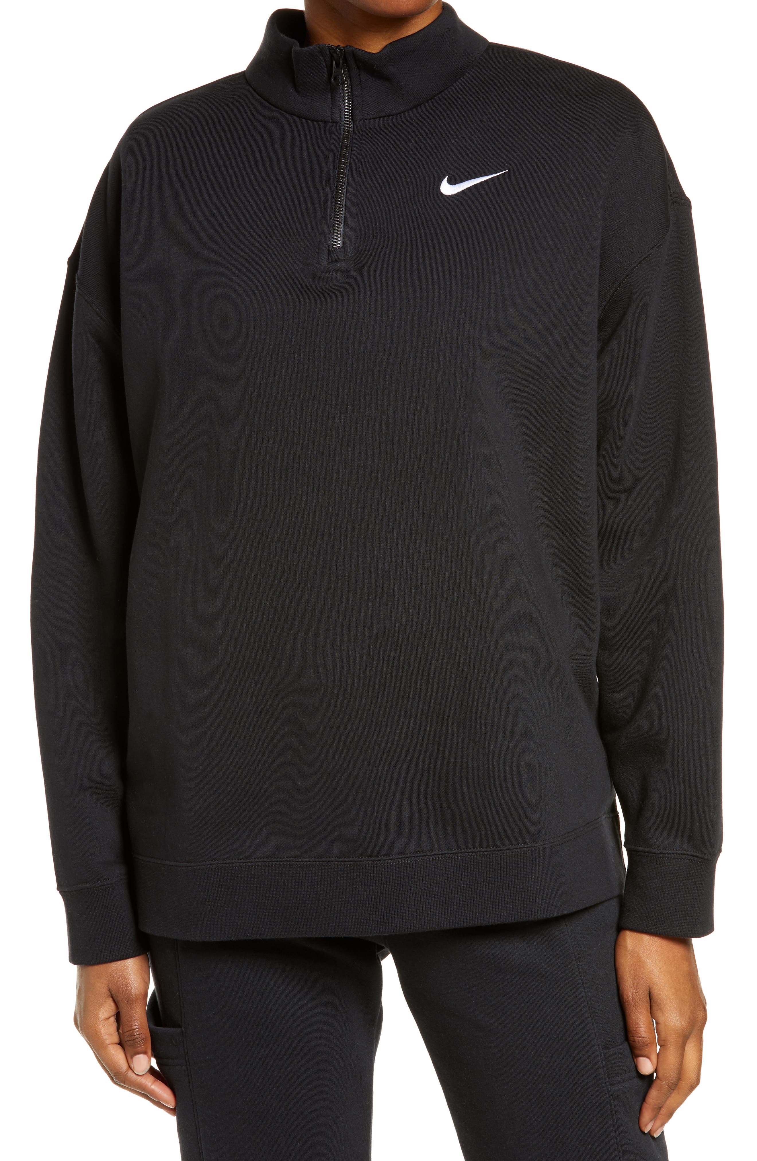 nike cotton quarter zip