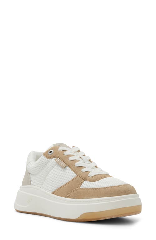 Roxy Carver Sneaker In Off White