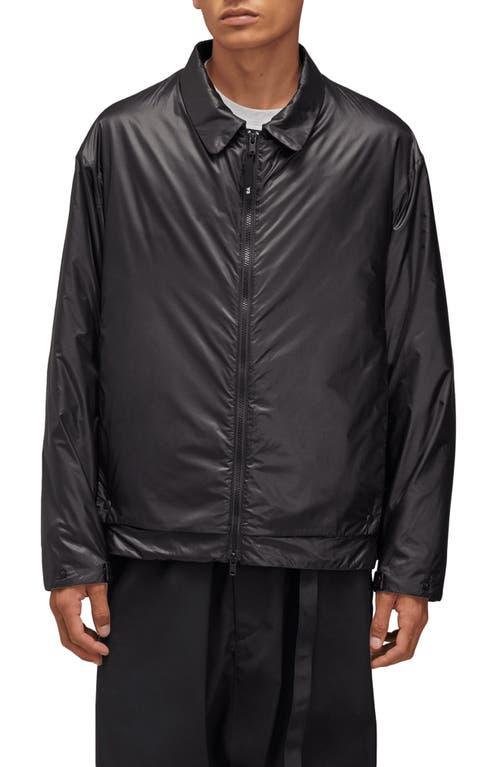 Shop Y-3 M Insulated Recycled Polyamide Ripstop Liner Jacket In Black